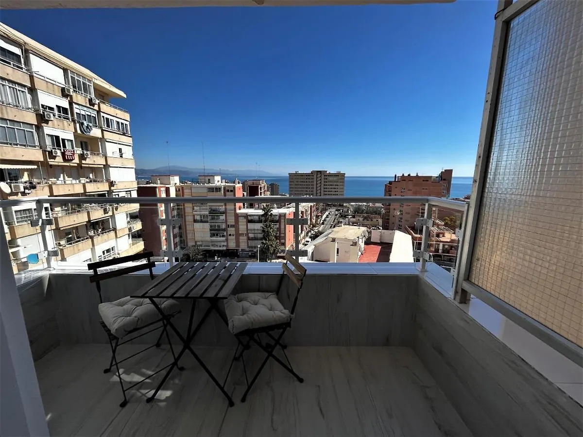 Ver853 - Estudio Con Terraza Vistas Al Mar, Piscina, Playa, Centro Torremolinos