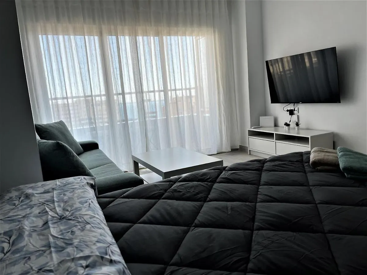 Ver853 - Estudio Con Terraza Vistas Al Mar, Piscina, Playa, Centro 토레몰리노스 아파트
